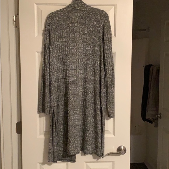 Long Gray Sweater - Picture 3 of 5